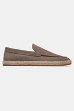 Espadrille Loafer Taupe Foncé – mocassins été homme