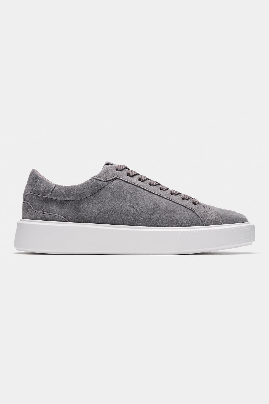 Sneakers homme daim gris foncé – chaussures premium pointure EU