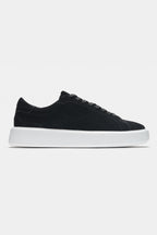 Sneakers homme daim noir premium – Le Classic Suede Trainer Valenne