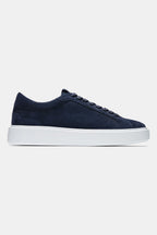 Sneakers homme daim bleu marine – chaussures élégantes casual