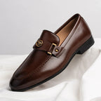 Mocassins cuir italien Everton homme