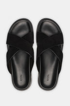Stefano Sandals homme – vue de face coloris blanc cassé