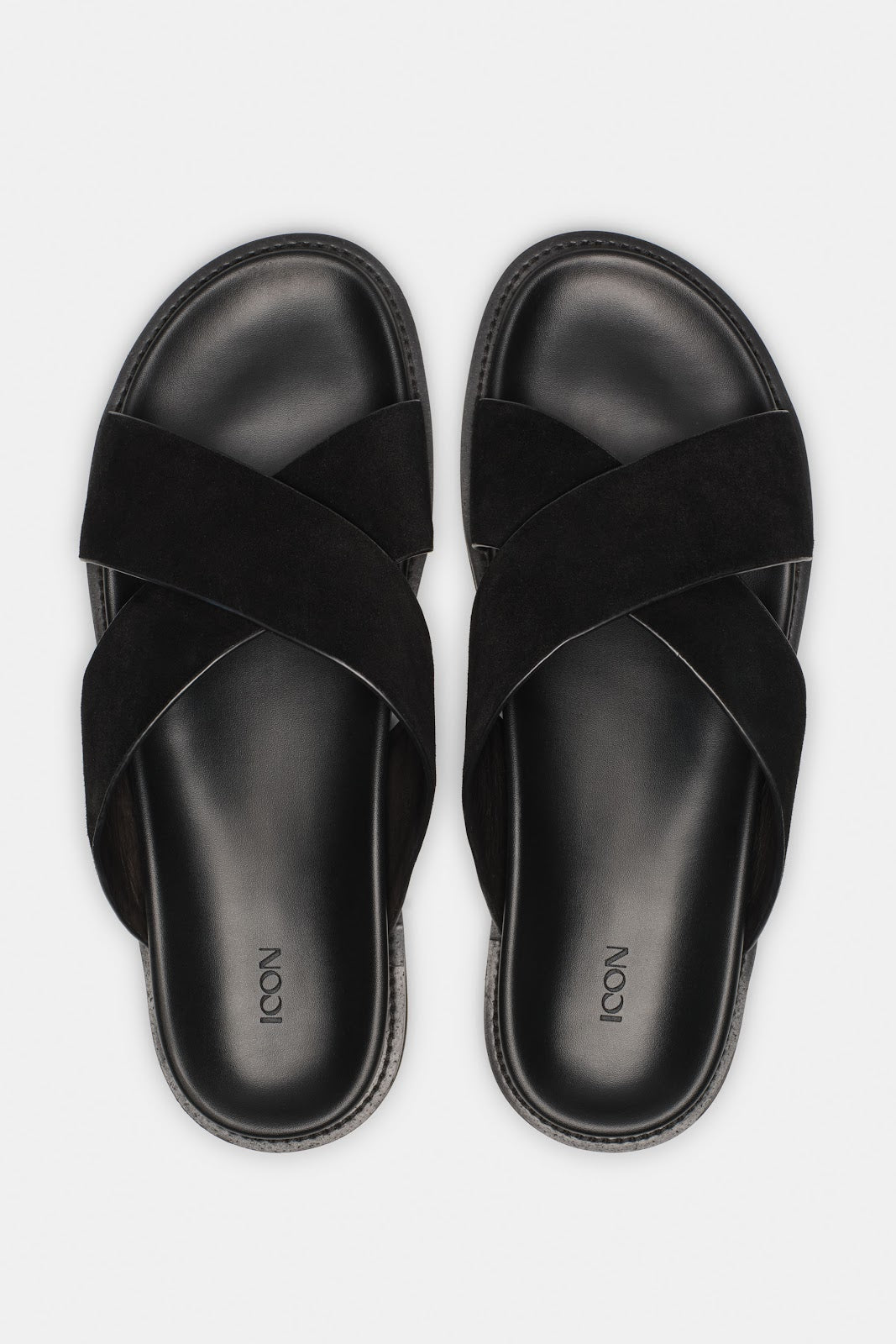 Stefano Sandals homme – vue de face coloris blanc cassé