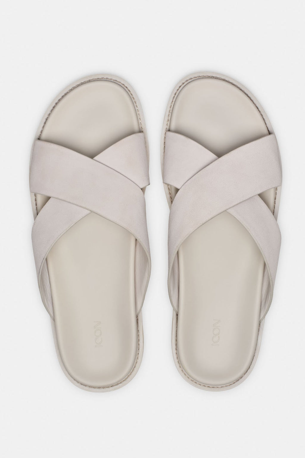 Sandales Stefano Marron Foncé – vue complète doublure cuir
