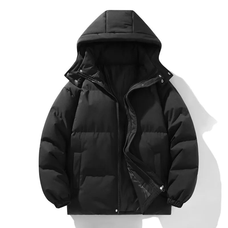 Doudoune Hiver Homme Henry Violet Porté – Valenne