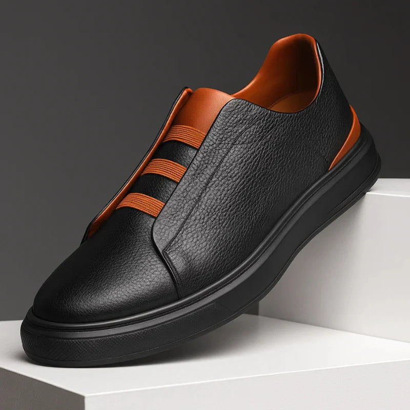 Baskets cuir Chelsea homme – vue latérale
