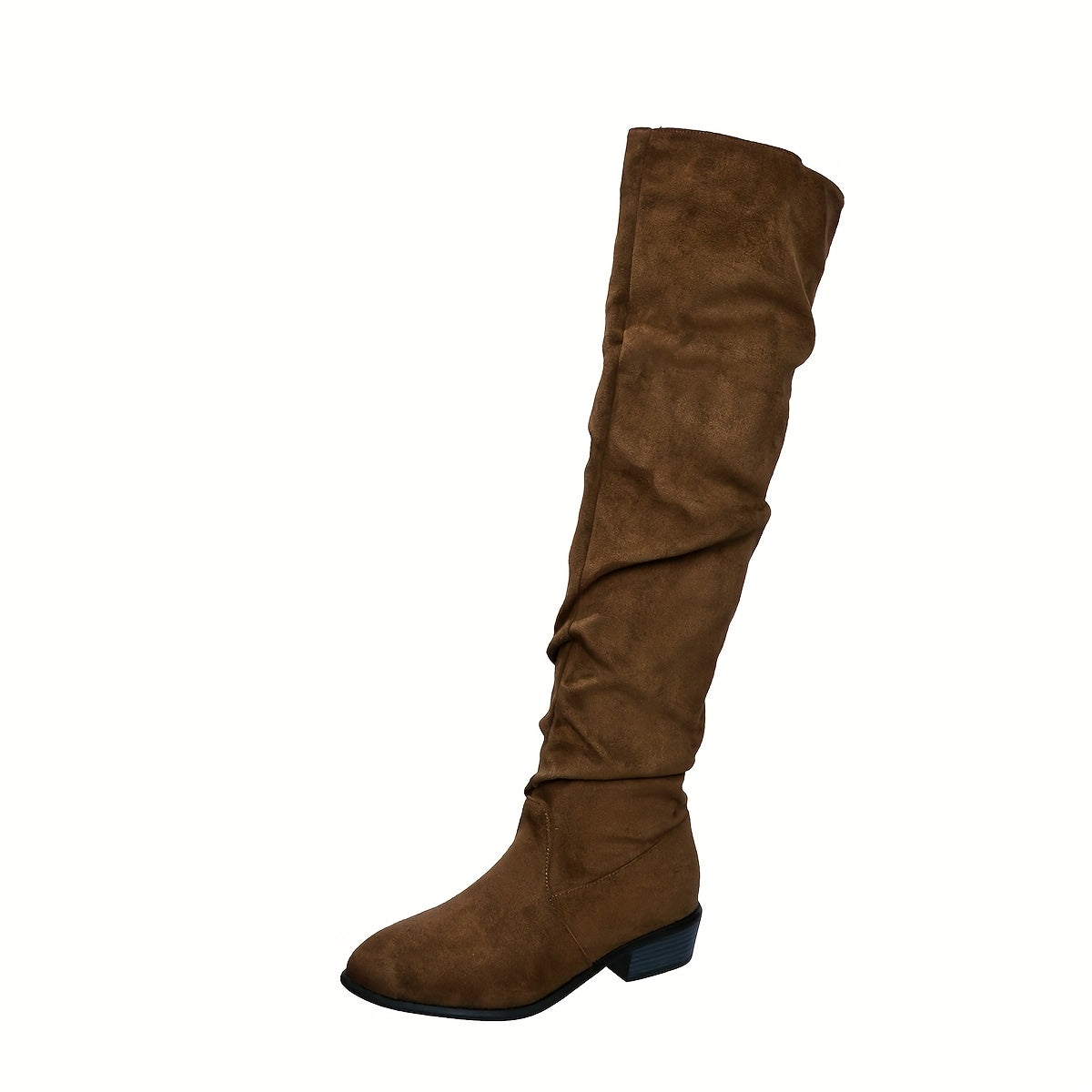 Bottes Slouchy Femme Jolie Noir Lifestyle – Valenne
