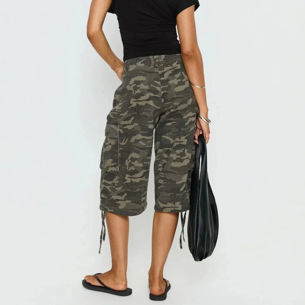 Short Cargo Long Femme Poches – Valenne