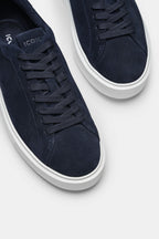 Classic Suede Trainer bleu marine daim – sneaker homme élégante