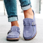 Mocassins orthopédiques – vue latérale semelle plate-forme confort