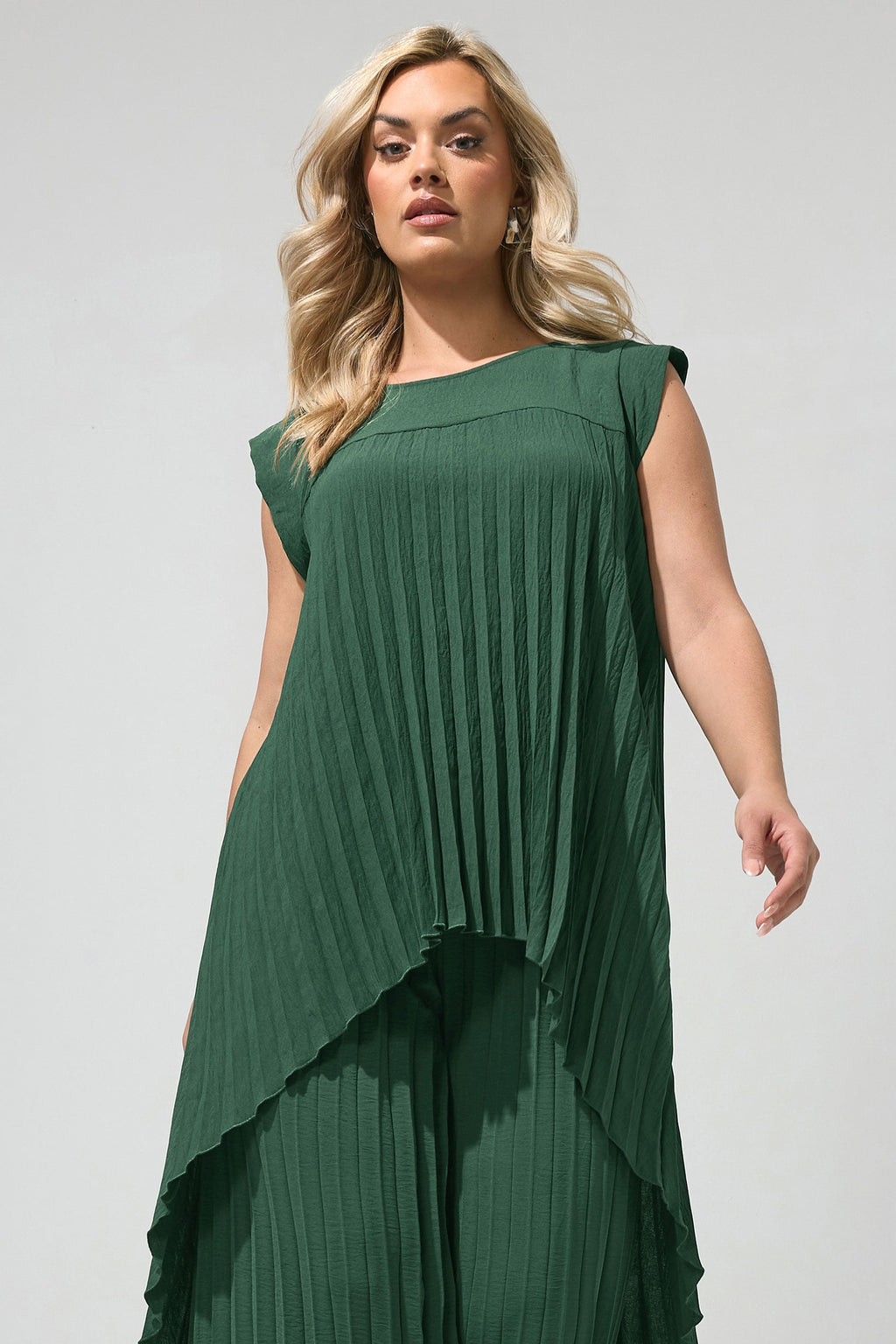 Top plissé sans manches – coloris alternatif vue principale