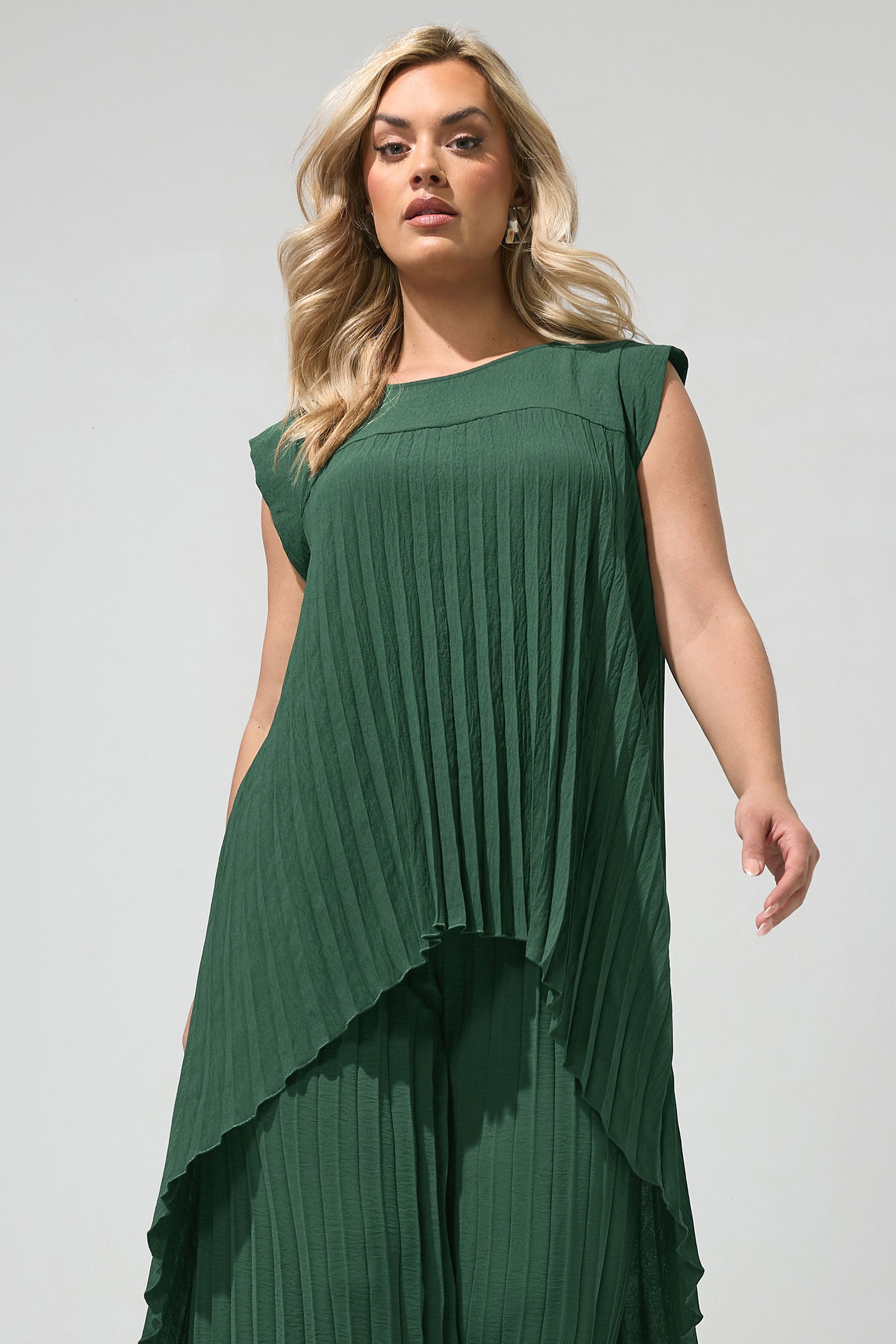 Top plissé sans manches – coloris alternatif vue principale