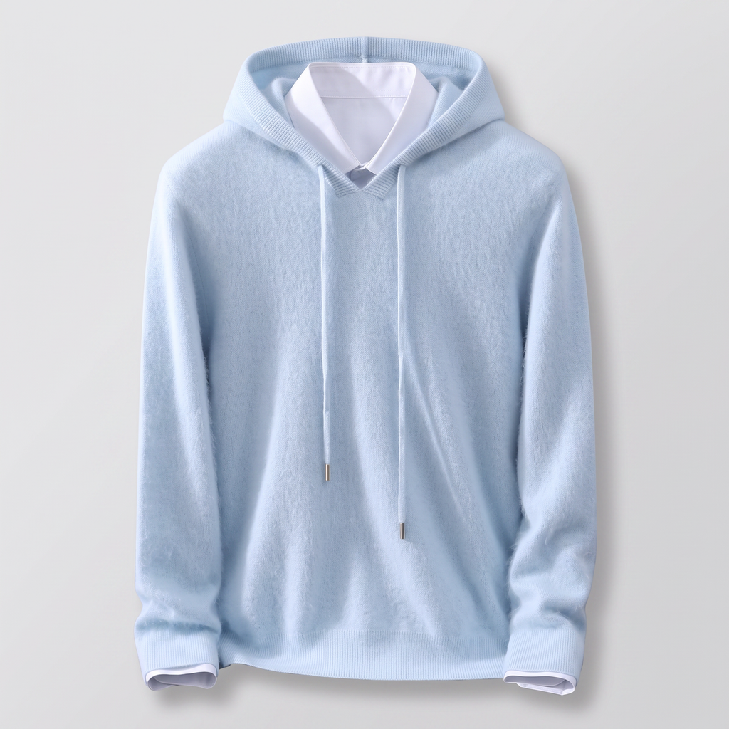 Hoodie Cachemire William Vue Face – Valenne