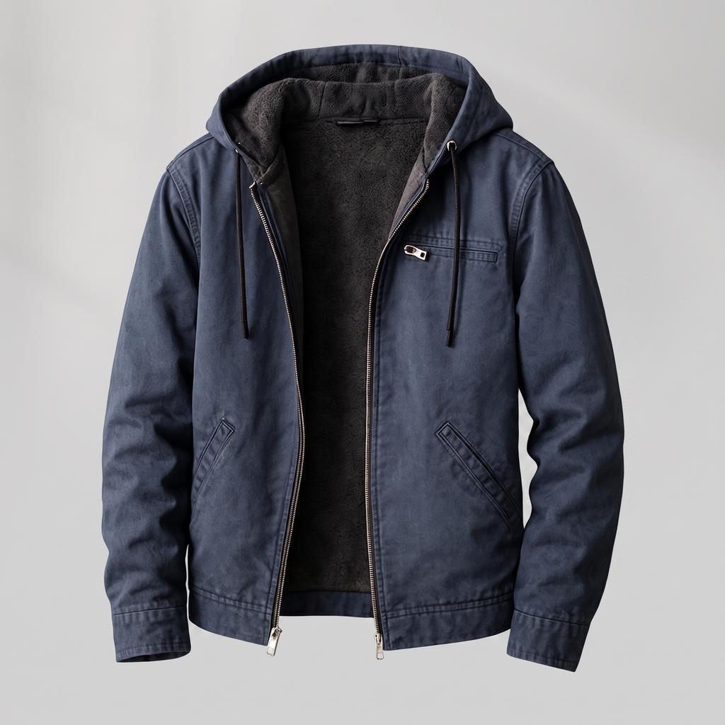 Veste Bomber Homme Connor Détail Col Côtelé – Valenne