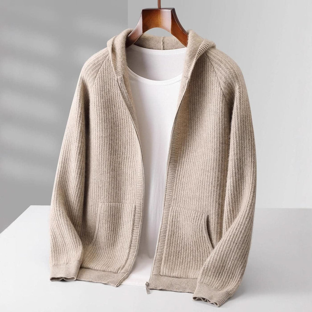 Zip Hoodie Noah Détail Capuche Cachemire – Valenne