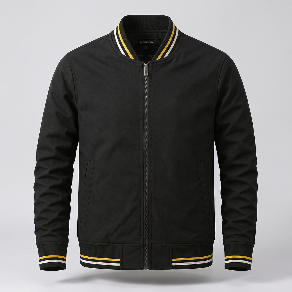 Bomber Homme Louie Noir – Valenne