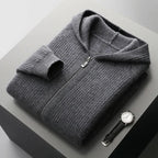 Hoodie Noah Gris Foncé Profil – Valenne