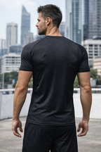 T-Shirt Sport Homme Slim Fit – Respirant & Séchage Rapide Été