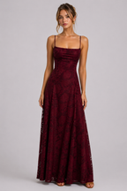 Robe dos nu Luna Soirée Valenne – vue lifestyle
