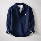Chemise homme été lin premium