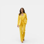 Ensemble Tailleur Femme Jaune – Valenne