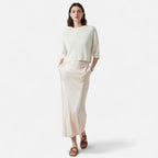 Jupe Soie Femme Style Old Money – Valenne