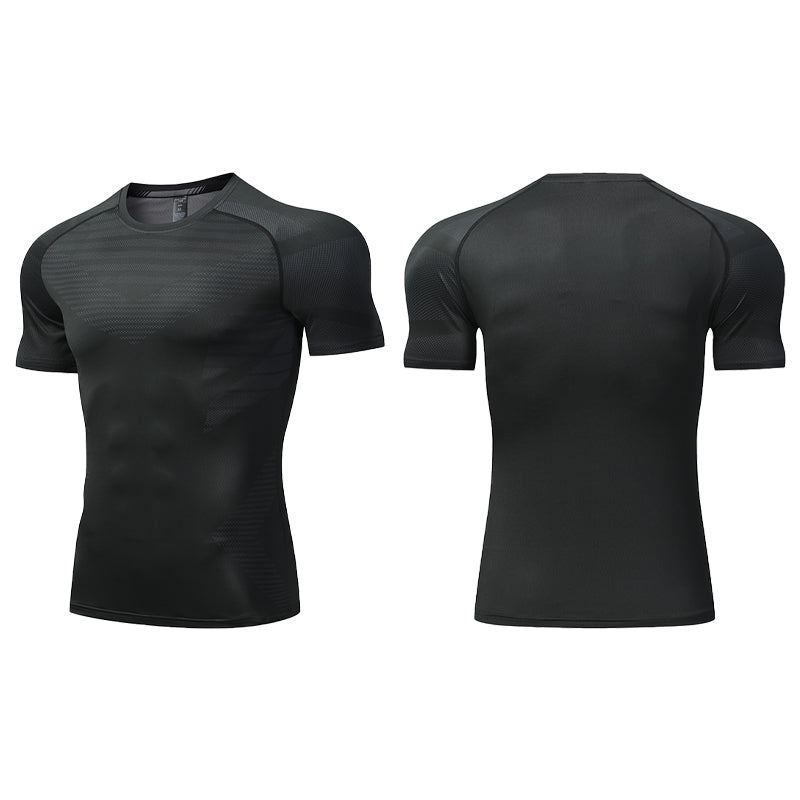 T-Shirt Sport Homme Slim Fit – Respirant & Séchage Rapide Été
