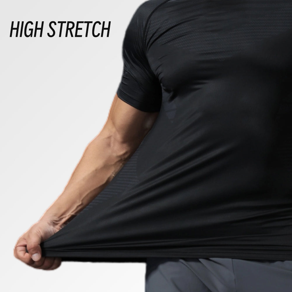 T-Shirt Sport Homme Slim Fit – Respirant & Séchage Rapide Été