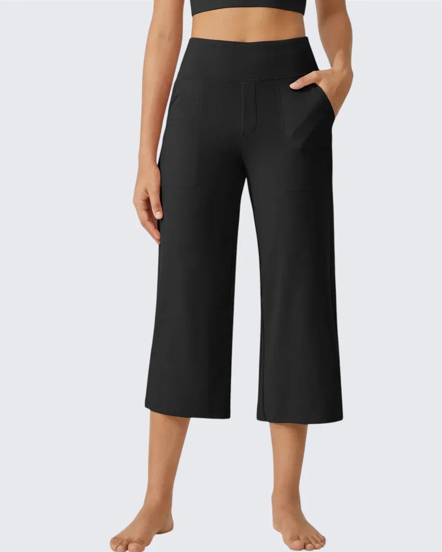 Pantalon Capri Femme Jambe Large – Valenne