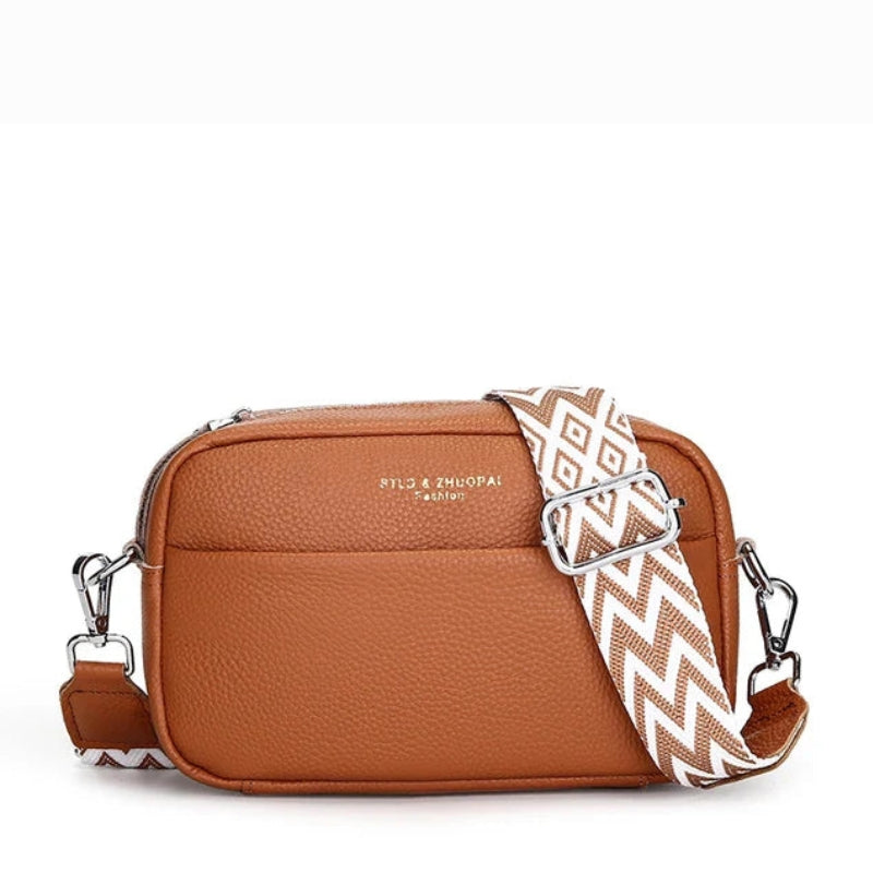 Sac Bandoulière Sangle Large Motif – Valenne