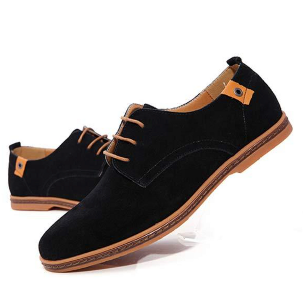 Derby Suède Homme Détail Lacets – Valenne