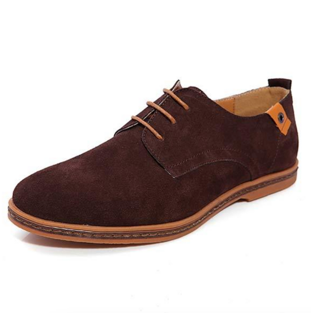 Derby Suède Homme Noir – Valenne