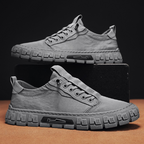 Hutton Canvas Trainer – vue de face trois coloris homme