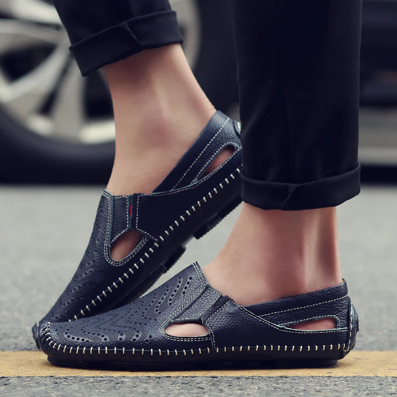 Sandales en Cuir Italien Marco