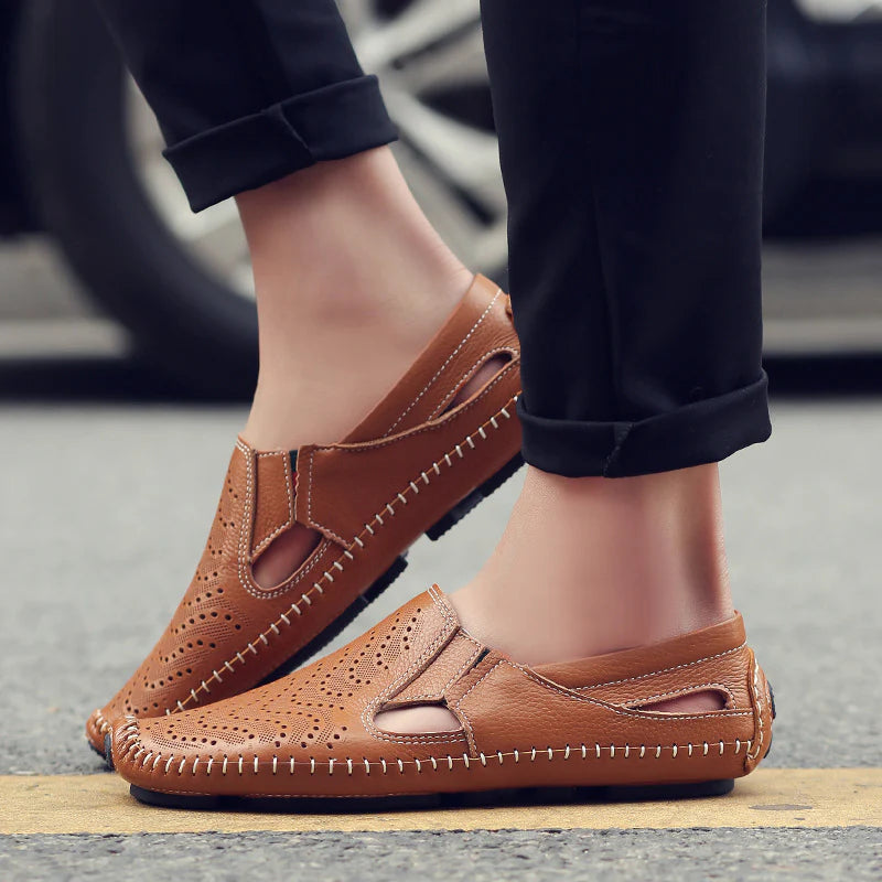 Sandales en Cuir Italien Marco