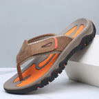 Sandales cuir Langford homme – vue de face
