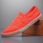 Sneakers canvas imprimé artistique homme – vue avant
