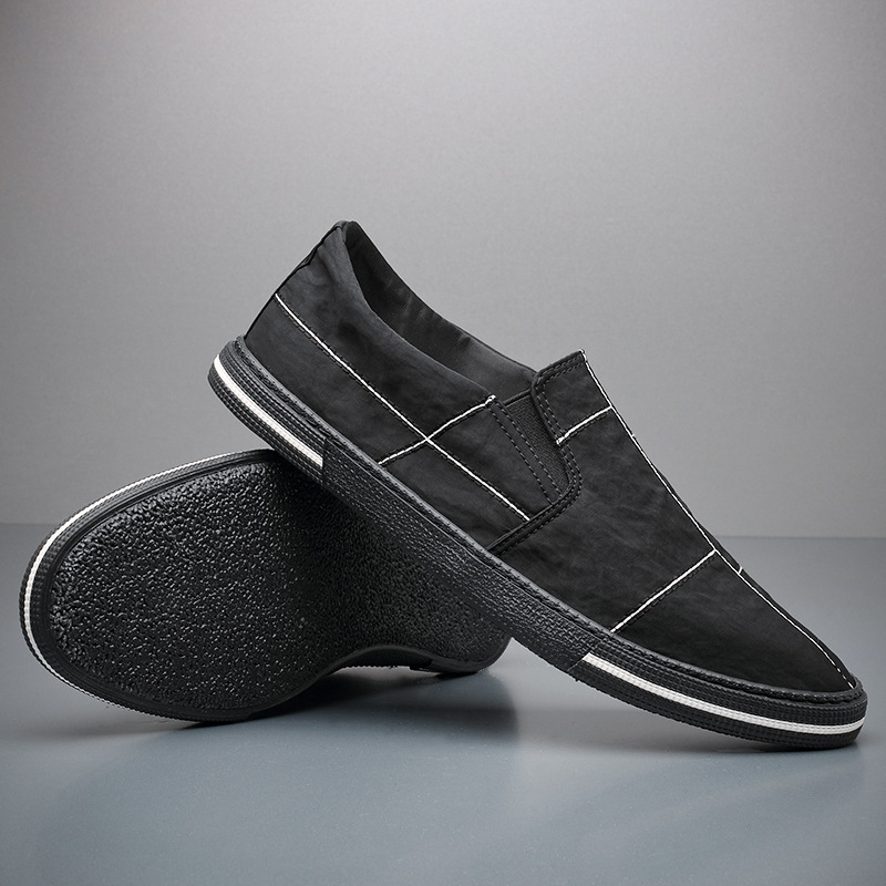 Sneakers canvas Mondrian – vue de dos