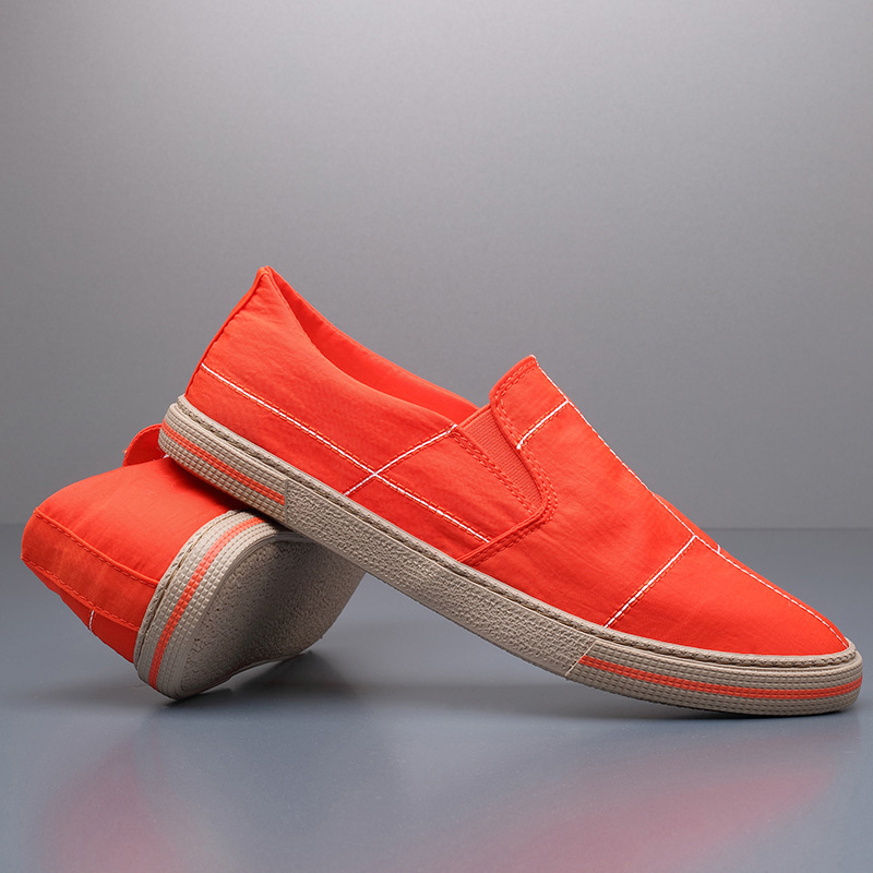 Chaussures slip-on canvas print art – vue lifestyle