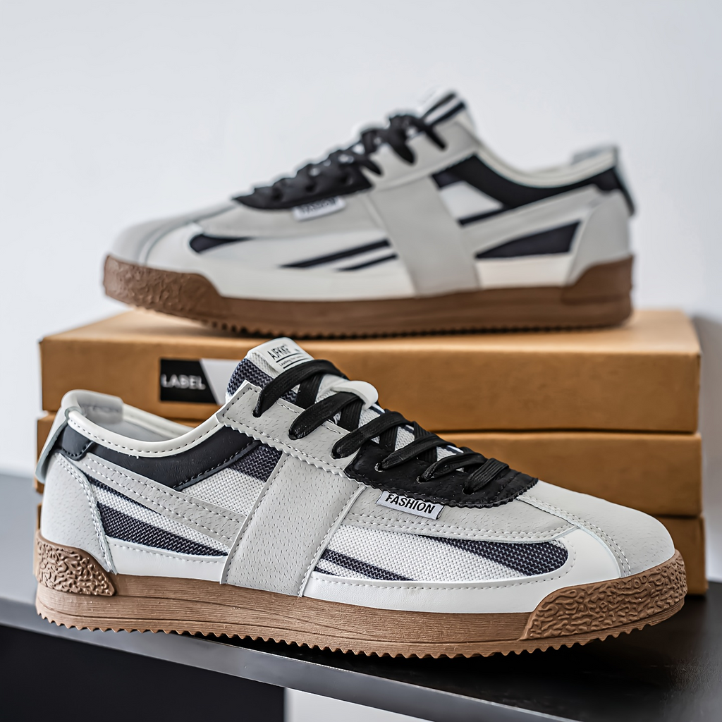 Sneakers rétro années 80 homme – vue de dos Hensen