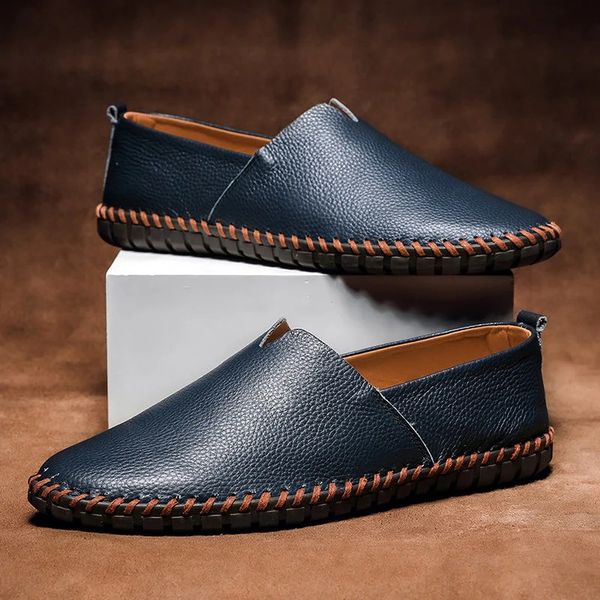 Mocassins en cuir Massimo homme