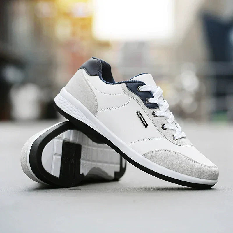 Sneakers coussinés homme – vue de face tige respirante Fairfax