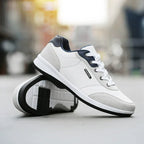 Sneakers coussinés homme – vue de face tige respirante Fairfax