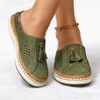 Chaussures Slip-On Orthopédiques Femme Vert – Valenne