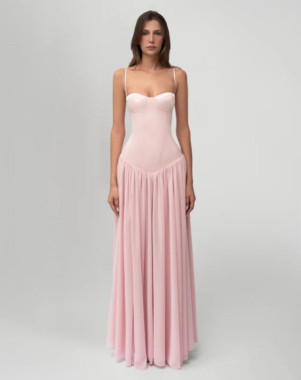 Robe longue Amelia femme élégante