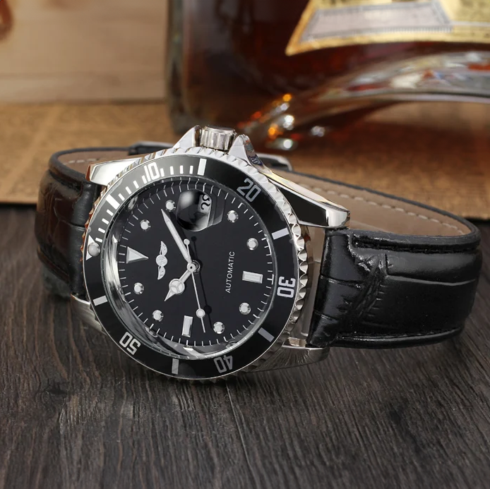 Montre Ace Executive Noir Argent – Valenne