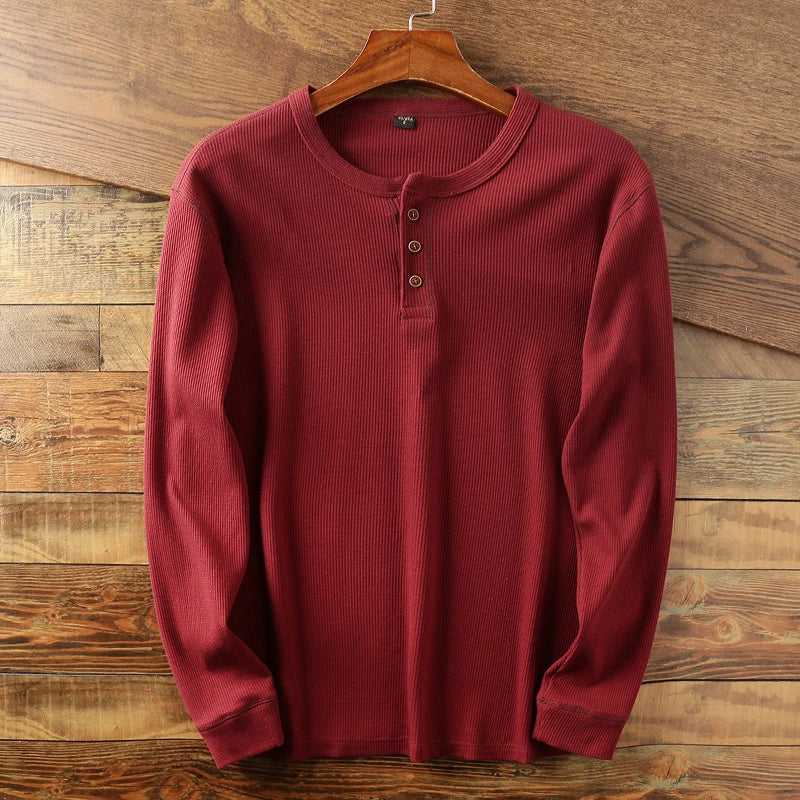 Chemise Henley Meyer Vue Arrière – Valenne