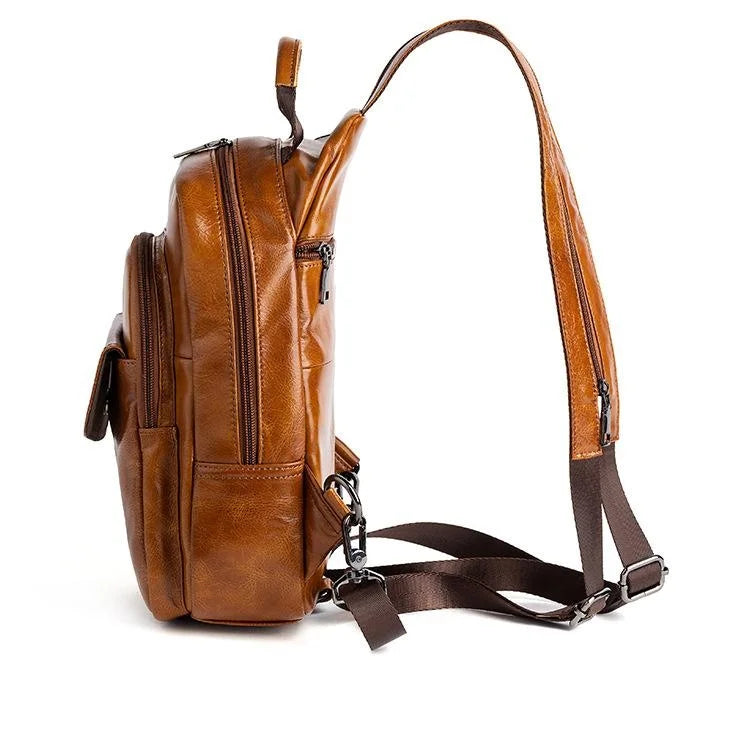 Sac à Dos Cuir Jase Détail Grain – Valenne