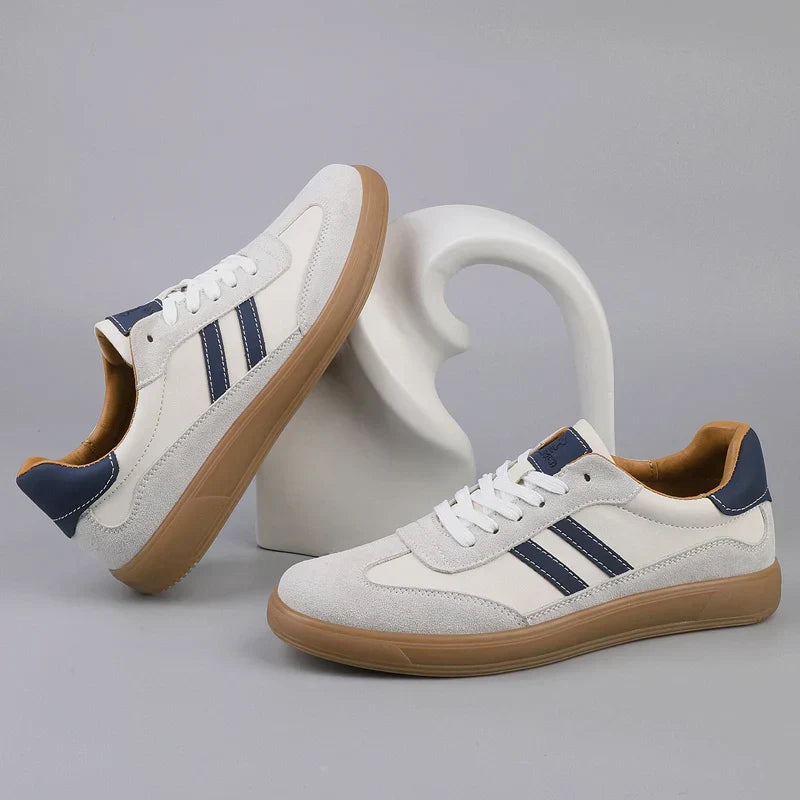 Sneakers daim homme Valenne – vue complète Henley deux coloris