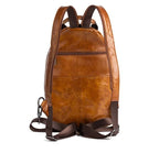 Sac à Dos Cuir Jase Revival Vue Latérale – Valenne